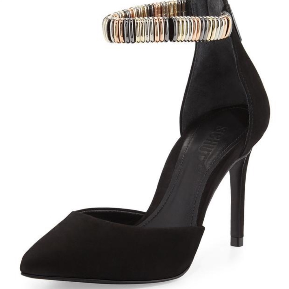 NEW Schutz Limited Edition Katiusia Suede Pumps 37